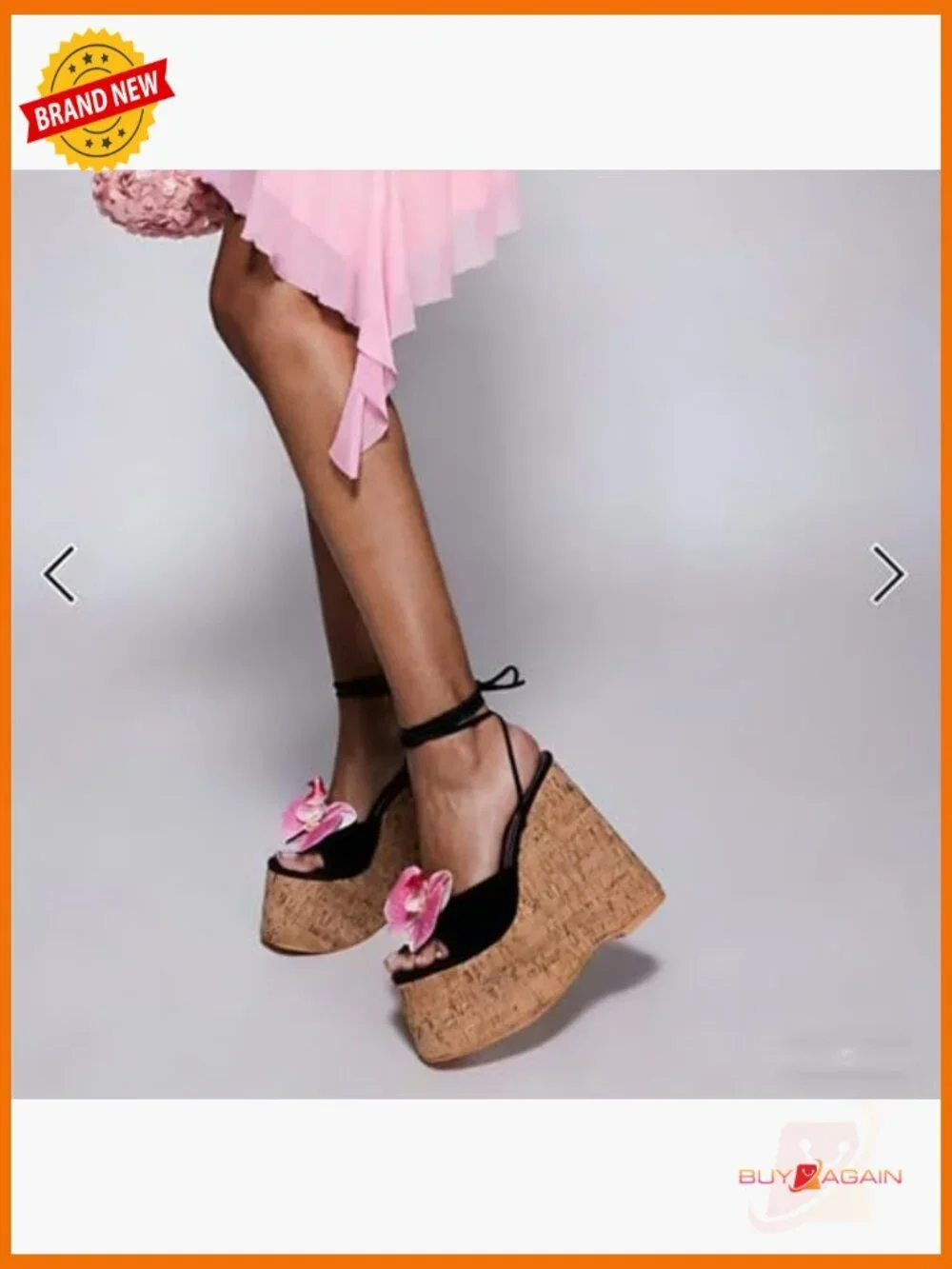 Platform Wedge Sandals Ankle Strap Peep Toe High Heel Party Dance Shoes